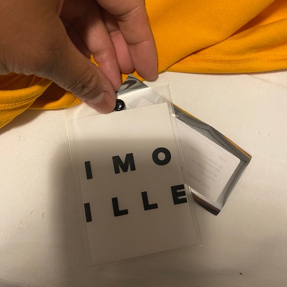 Simon Miller Blim sunset bodycon dress orange - Picture 4 of 7